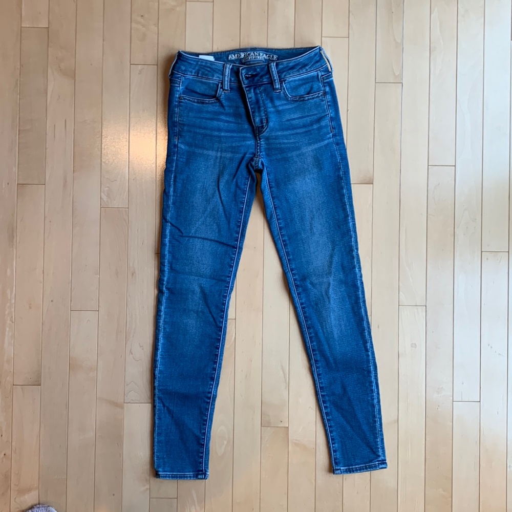 American Eagle Super Stretch Jeans size 0